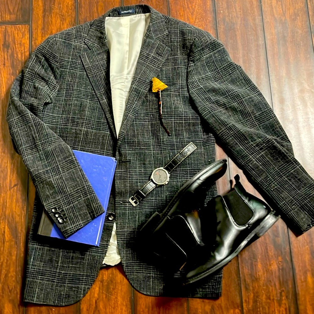 Chic Summer Essential: SuitSupply Linen Silk Blazer – Perfect Condition!